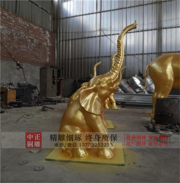 鑄銅仿銅大象雕塑.jpg 鑄銅仿銅大象雕塑.jpg