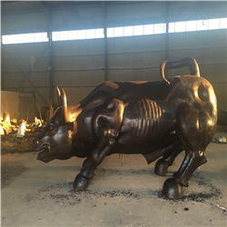 定制大型華爾街銅牛 定制大型華爾街銅牛