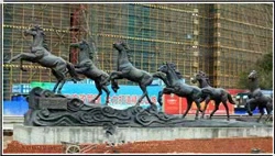 萬馬奔騰銅馬雕塑 萬馬奔騰銅馬雕塑