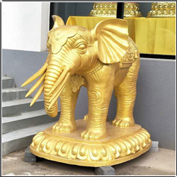 鎏金銅大象 鎏金銅大象