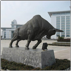 2米銅雕牛鑄造廠(chǎng)家