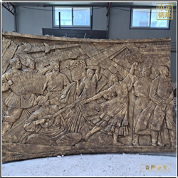 大型紫銅浮雕壁畫(huà)