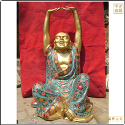 1.5米木雕十八羅漢 1.5米木雕十八羅漢