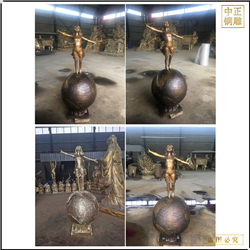 鑄銅西方人物雕塑 鑄銅西方人物雕塑