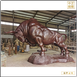 純銅長5米銅牛鑄造 純銅長5米銅牛鑄造