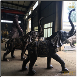 酒店門口銅雕大象鑄造價(jià)格 酒店門口銅雕大象鑄造價(jià)格