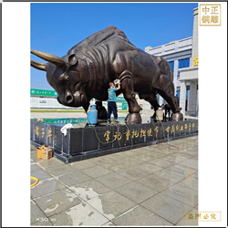 鑄銅孺子牛雕塑 鑄銅孺子牛雕塑