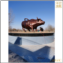 大型廣場華爾街銅牛定制 大型廣場華爾街銅牛定制