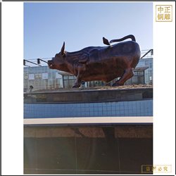 大型鎏金銅牛定做廠 大型鎏金銅牛定做廠