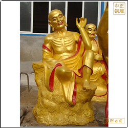 寺廟銅十八羅漢雕塑廠家 寺廟銅十八羅漢雕塑廠家