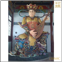 4米鑄銅四大天王擺件 4米鑄銅四大天王擺件