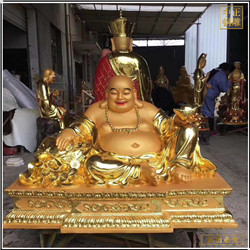 彌勒佛銅佛像工藝品擺件 彌勒佛銅佛像工藝品擺件