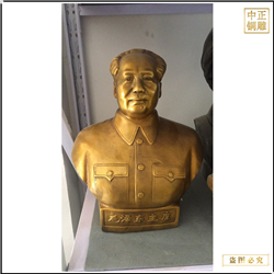 名人半身像貼金制作 名人半身像貼金制作