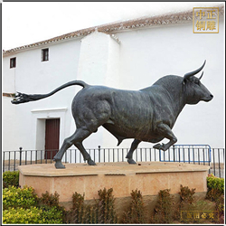 銅奔牛雕塑 銅奔牛雕塑