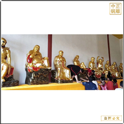 寺廟銅雕十八羅漢 寺廟銅雕十八羅漢