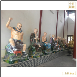 一套銅雕十八羅漢價格 一套銅雕十八羅漢價格