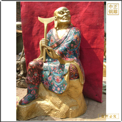 廠家供應銅雕十八羅漢批發 廠家供應銅雕十八羅漢批發