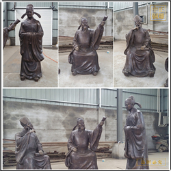 景區大型人物銅雕塑鑄造 景區大型人物銅雕塑鑄造