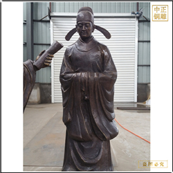 古代景觀人物銅雕塑 古代景觀人物銅雕塑