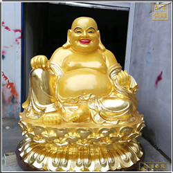 寺院彌勒佛銅像雕塑 寺院彌勒佛銅像雕塑