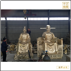 廣場(chǎng)古代人物雕塑 廣場(chǎng)古代人物雕塑