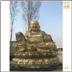 笑口常開彌勒佛銅像 笑口常開彌勒佛銅像