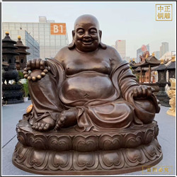 制作大型彌勒佛銅像 制作大型彌勒佛銅像