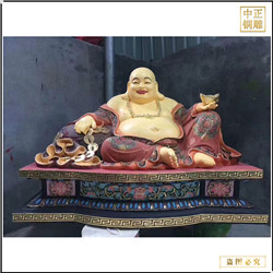 鑄銅彌勒佛雕塑供應 鑄銅彌勒佛雕塑供應