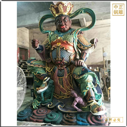 2米鑄銅四大天王制作廠 2米鑄銅四大天王制作廠