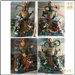 1米鑄銅四大天王制作廠 1米鑄銅四大天王制作廠