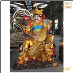 3米鑄銅四大天王佛像擺件 3米鑄銅四大天王佛像擺件