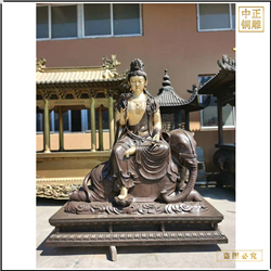 批發文殊普賢菩薩銅佛像廠家 批發文殊普賢菩薩銅佛像廠家