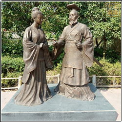 大型園林古代人物雕塑定制 大型園林古代人物雕塑定制