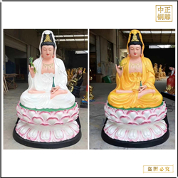 坐像寺廟觀世音菩薩雕像 坐像寺廟觀世音菩薩雕像