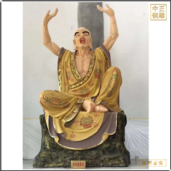 十八羅漢銅佛像雕塑廠家 十八羅漢銅佛像雕塑廠家