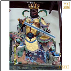 鑄銅四大護法佛像廠家 鑄銅四大護法佛像廠家