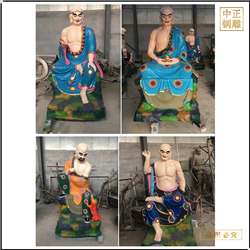 寺廟十八羅漢佛像制作 寺廟十八羅漢佛像制作