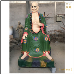 寺廟十八羅漢銅佛像定制 寺廟十八羅漢銅佛像定制