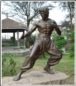 李小龍現代人物雕塑 李小龍現代人物雕塑