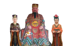 真武大帝周公桃花神像 真武大帝周公桃花神像