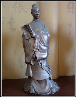 張良古代人物雕塑|張良雕塑 張良古代人物雕塑|張良雕塑