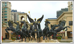 廣場雕塑阿波羅戰車 廣場雕塑阿波羅戰車