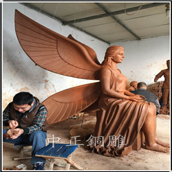 六翼天使銅雕塑 六翼天使銅雕塑