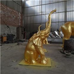 鑄銅仿銅大象雕塑 鑄銅仿銅大象雕塑