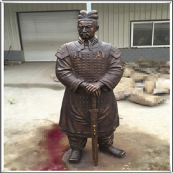 古代將軍銅像 古代將軍銅像