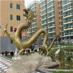 5米長(zhǎng)龍雕塑